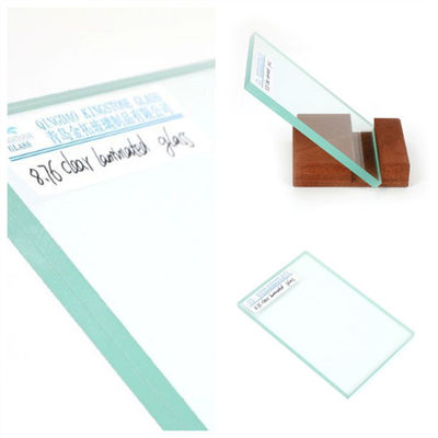 6.38mm 맑은 안전 laminated Float Glass A 등급 창문 / 문 / 커튼 벽