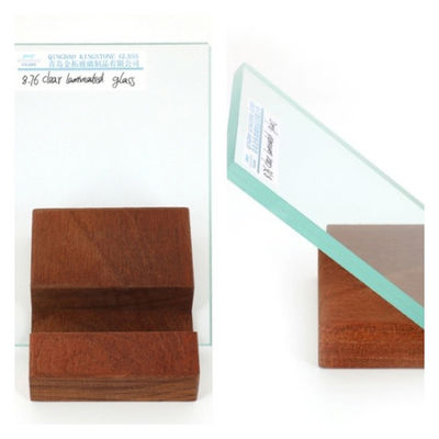 4mm + 4mm 맑은 음투 laminated 유리 A 등급 창문 파티션