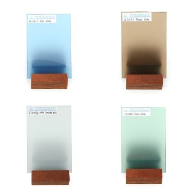소음 격리 흰색 가루 유리 날씨 저항 6.38mm 두께