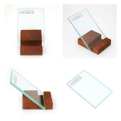 높은 안전성 맑은 가루 유리 두께 4.38mm - 25.52mm 창문과 문