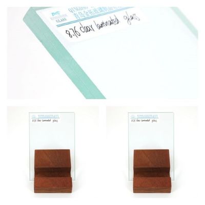 소음 격리 라미네이트 음향 창문 유리 6.76mm 8.76mm 10.76mm 두께