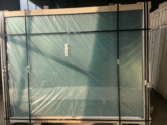 작은 절단 크기와 큰 크기의 구조를 가진 안전 laminated 유리